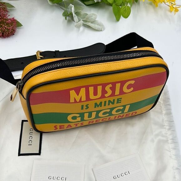 SOLD!!!!! Gucci music is mine leather belt bag size 90 cm made in Italy - Picture 10 of 10